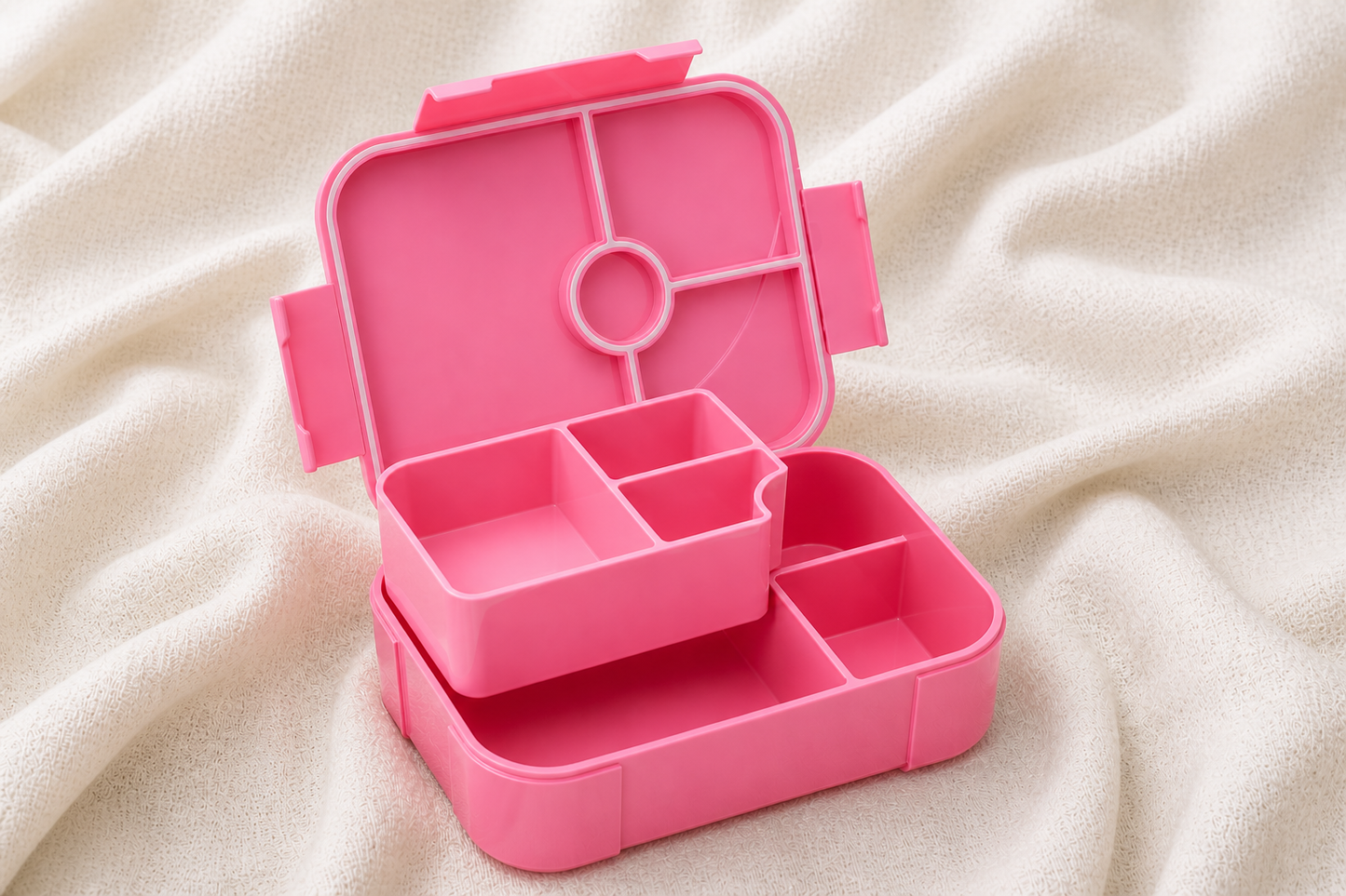 Leak-Resistant Compartment Lunch Box