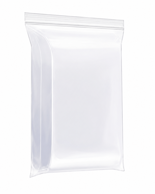 100 pc Plastic Zipper Bags