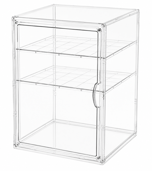 Three-tier Integrated High-transparency Acrylic Display Cabinet