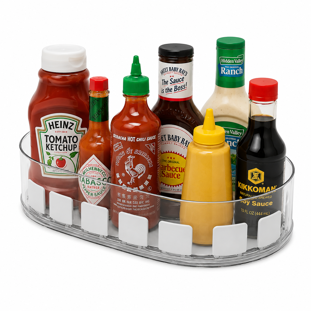 Space-Saving 360° Rotating Organizer