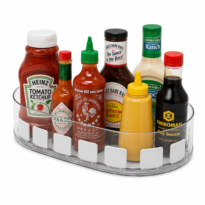 Space-Saving 360° Rotating Organizer
