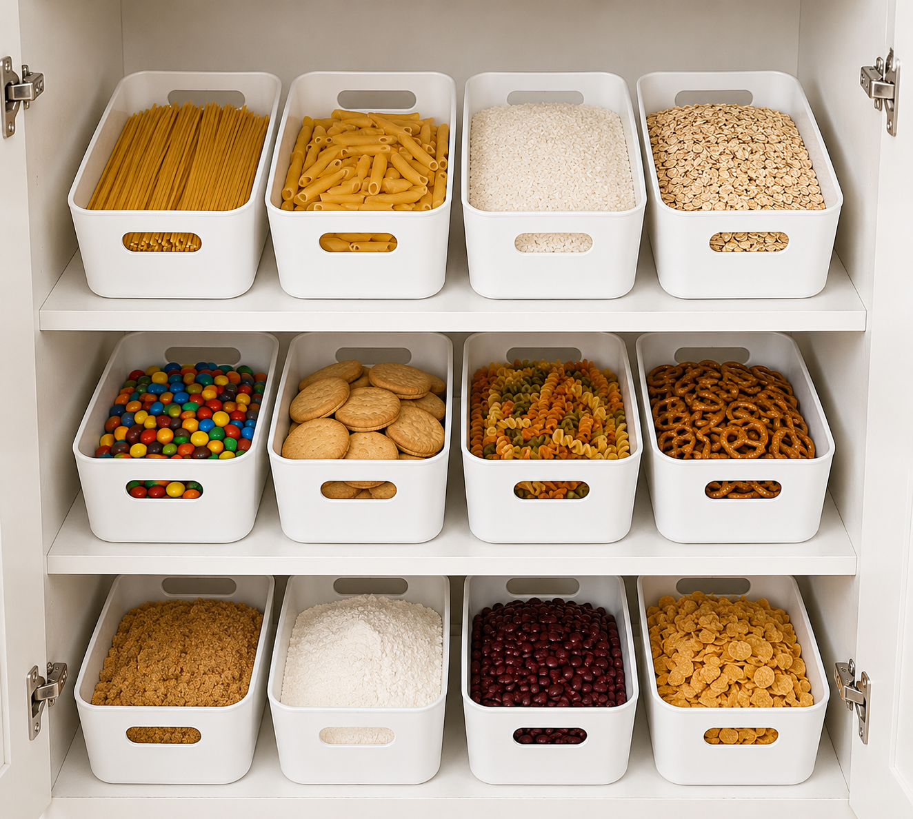 4pcs Storage Box