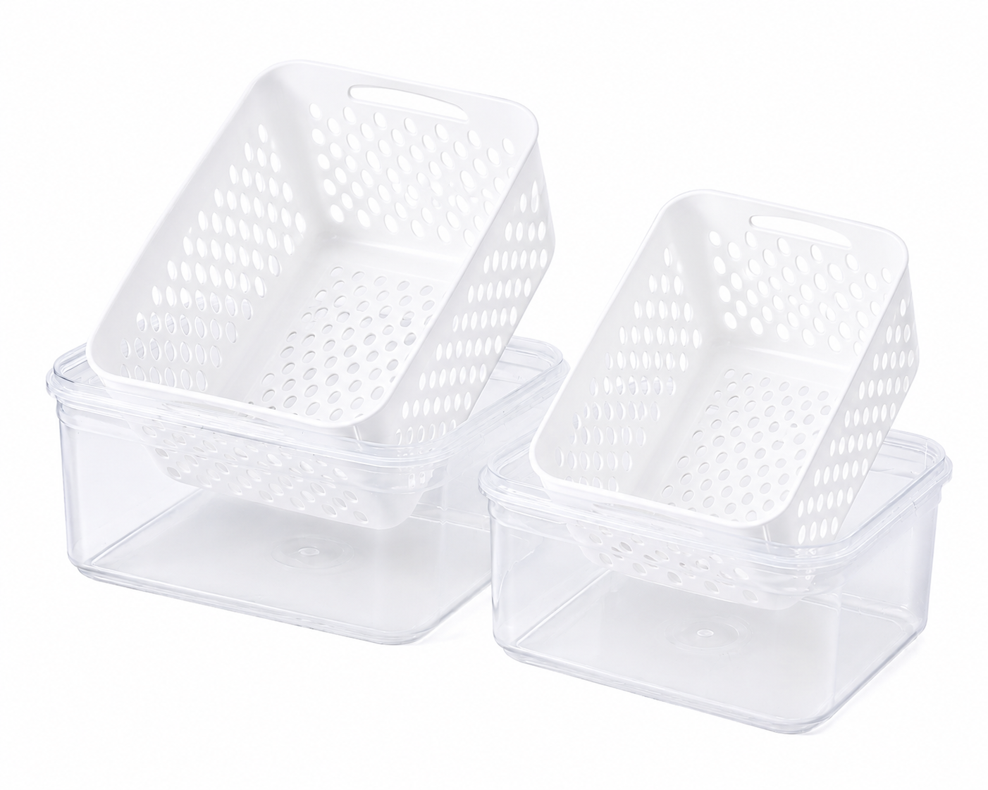 6 Pc square Food Storage Boxes