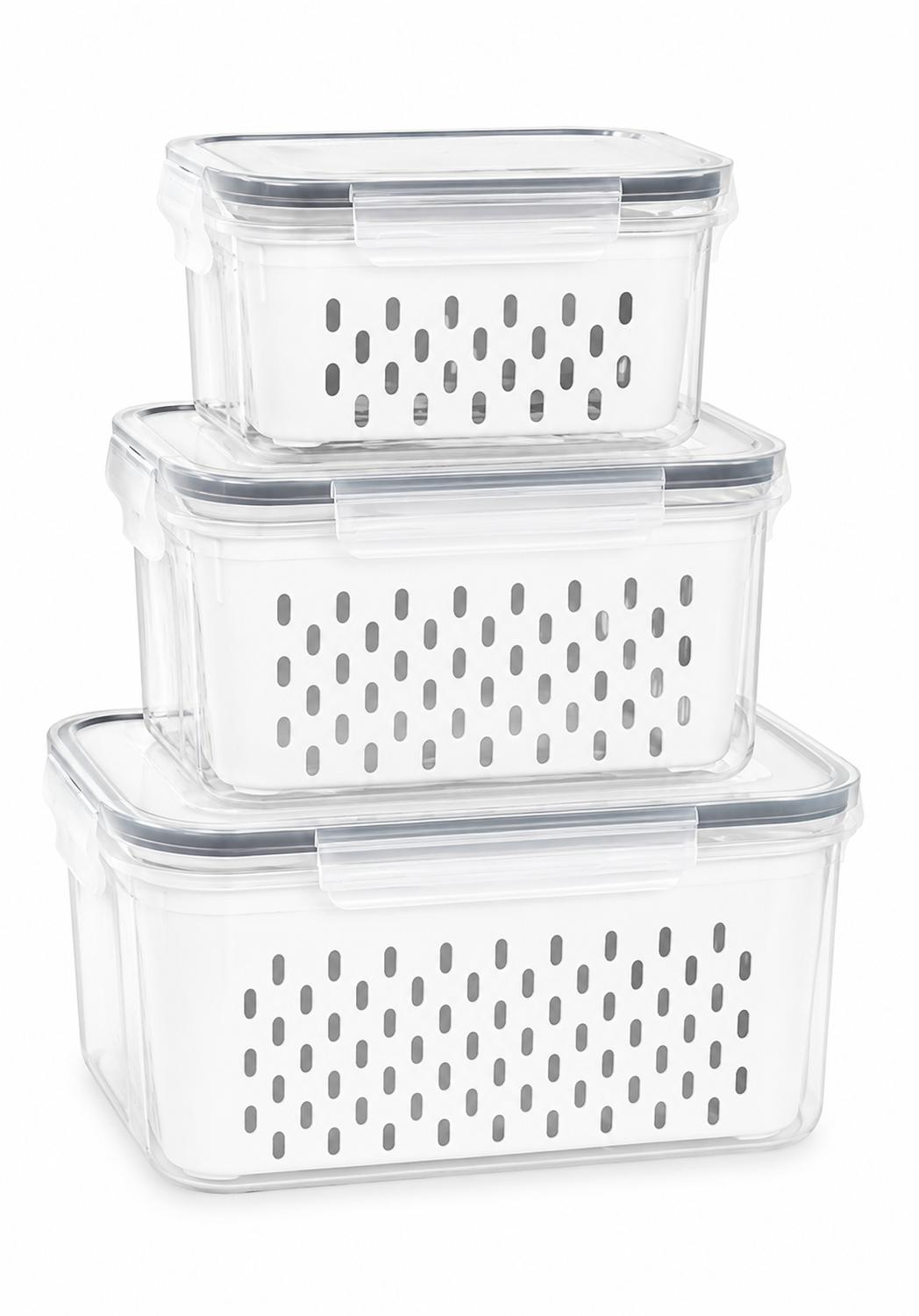 6 Pc square Food Storage Boxes