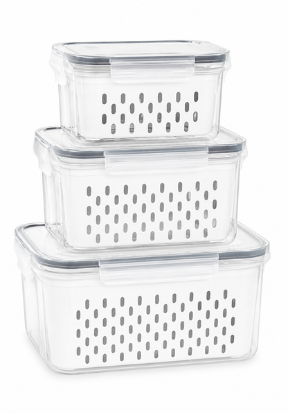 6 Pc square Food Storage Boxes