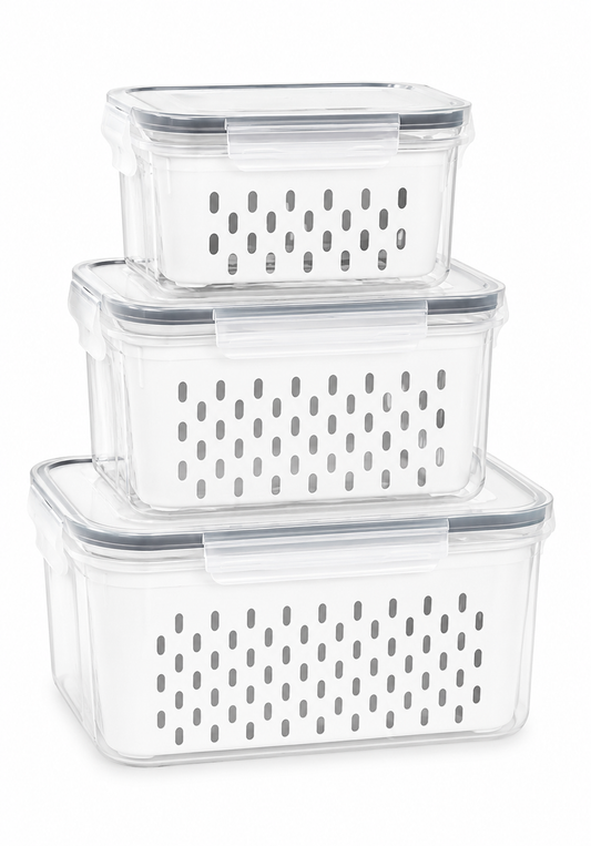 6 Pc square Food Storage Boxes