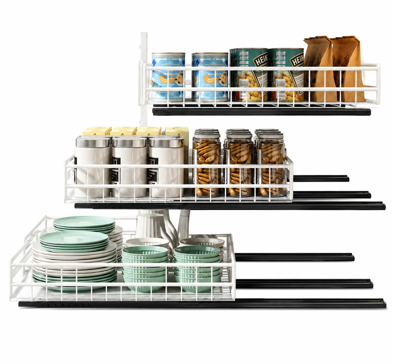 Expandable Pull Out Cabinet Organizer