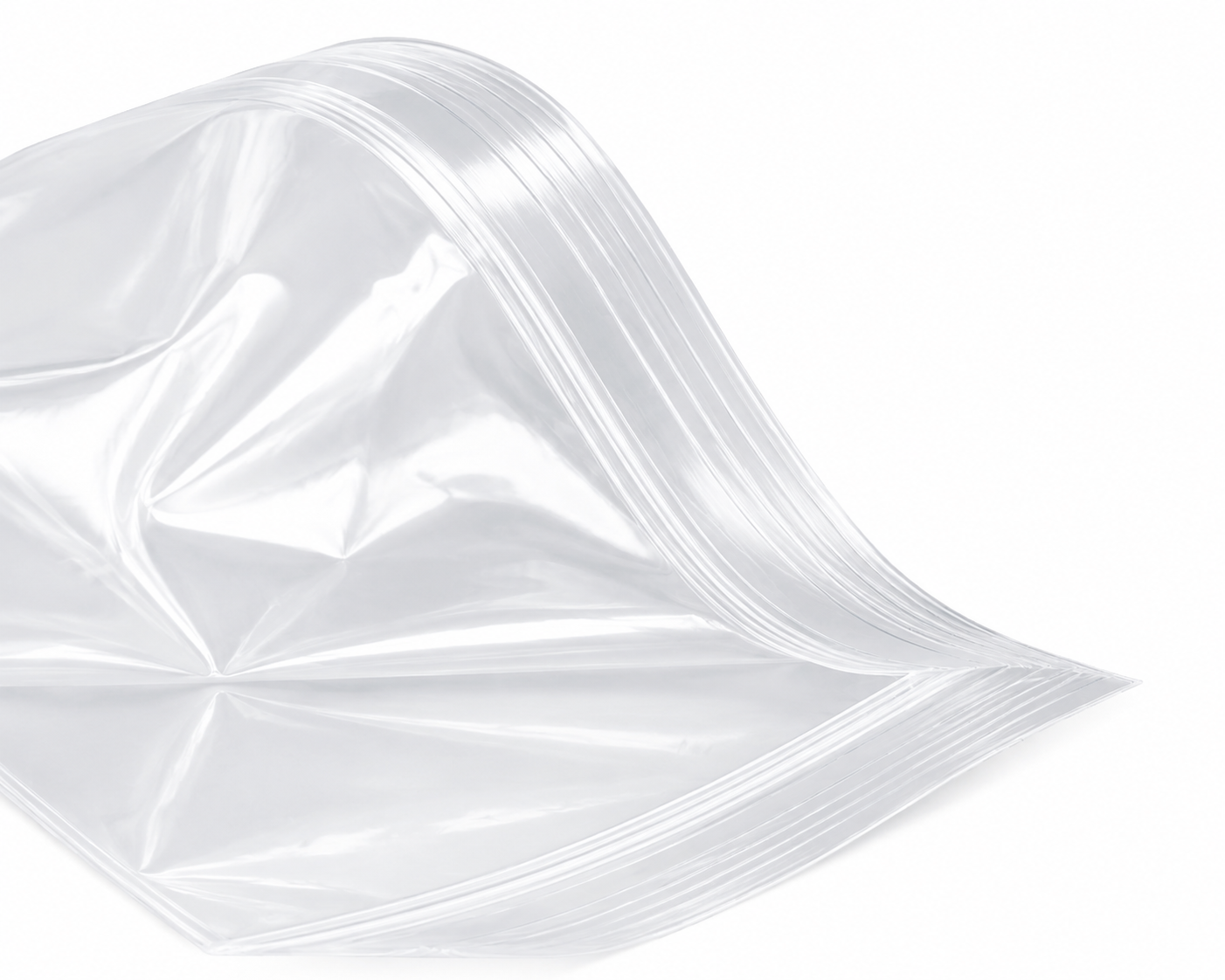100 pc Plastic Zipper Bags